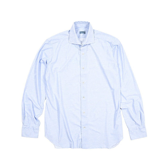 BARBA B ACTIVE スーパーストレッチナイロン ホリゾンタルカラーシャツ｜435729｜GUARDAROBA MILANO OFFICIAL STORE