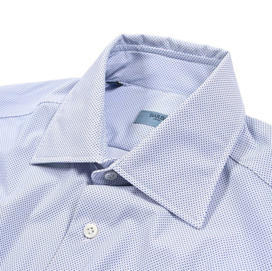 BARBA B ACTIVE スーパーストレッチナイロン ホリゾンタルカラーシャツ｜435737｜GUARDAROBA MILANO OFFICIAL STORE