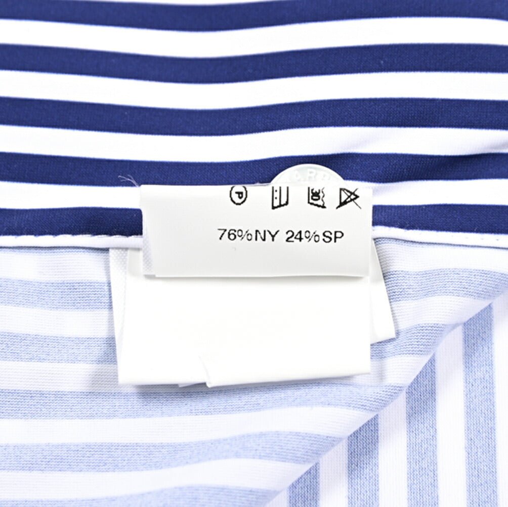 BARBA B ACTIVE ストレッチナイロン ホリゾンタルカラーシャツ｜435738｜GUARDAROBA MILANO OFFICIAL STORE