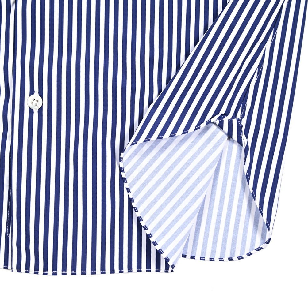 BARBA B ACTIVE ストレッチナイロン ホリゾンタルカラーシャツ｜435738｜GUARDAROBA MILANO OFFICIAL STORE