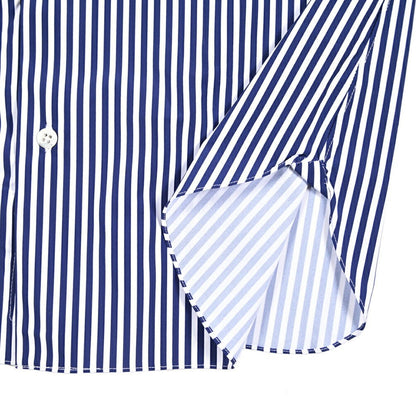 BARBA B ACTIVE ストレッチナイロン ホリゾンタルカラーシャツ｜435738｜GUARDAROBA MILANO OFFICIAL STORE