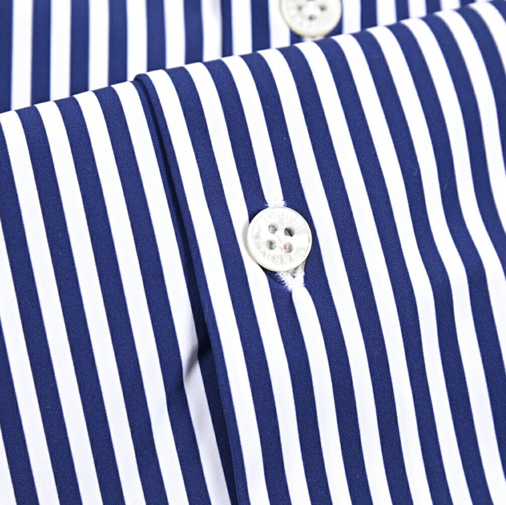 BARBA B ACTIVE ストレッチナイロン ホリゾンタルカラーシャツ｜435738｜GUARDAROBA MILANO OFFICIAL STORE