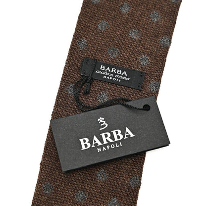 BARBA カシミヤ混シルク ネクタイ ニットタイ / cucito a mano 手縫い仕立て｜428502｜GUARDAROBA MILANO OFFICIAL STORE