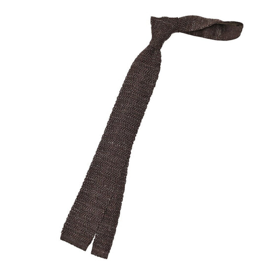 BARBA リネン混シルク ネクタイ ニットタイ / cucito a mano 手縫い仕立て｜428504｜GUARDAROBA MILANO OFFICIAL STORE