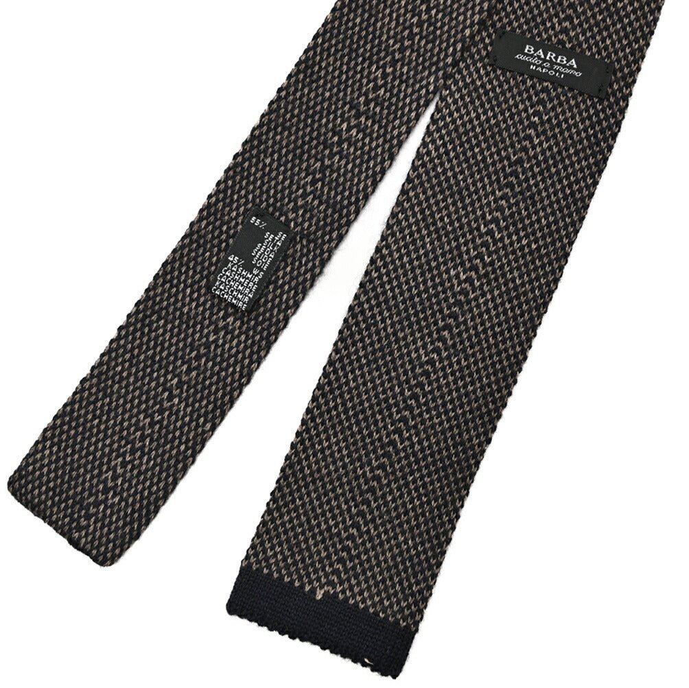 BARBA カシミヤ混シルク ネクタイ ニットタイ / cucito a mano 手縫い仕立て｜428509｜GUARDAROBA MILANO OFFICIAL STORE