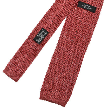 BARBA リネン混コットン ドット柄ネクタイ ニットタイ / cucito a mano 手縫い仕立て｜428526｜GUARDAROBA MILANO OFFICIAL STORE