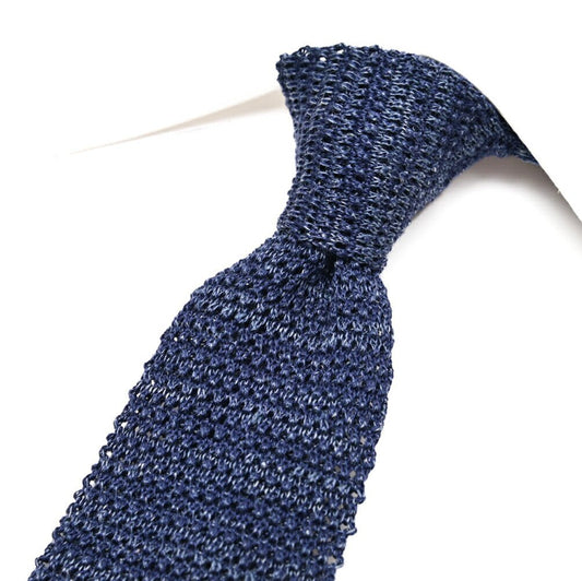 BARBA リネン混コットンネクタイ ニットタイ / cucito a mano 手縫い仕立て｜428534｜GUARDAROBA MILANO OFFICIAL STORE