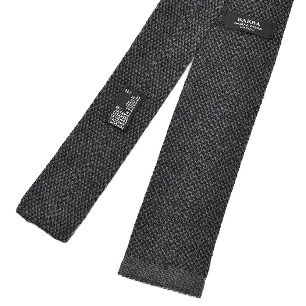 BARBA カシミヤ混シルク ネクタイ ニットタイ / cucito a mano 手縫い仕立て｜428549｜GUARDAROBA MILANO OFFICIAL STORE
