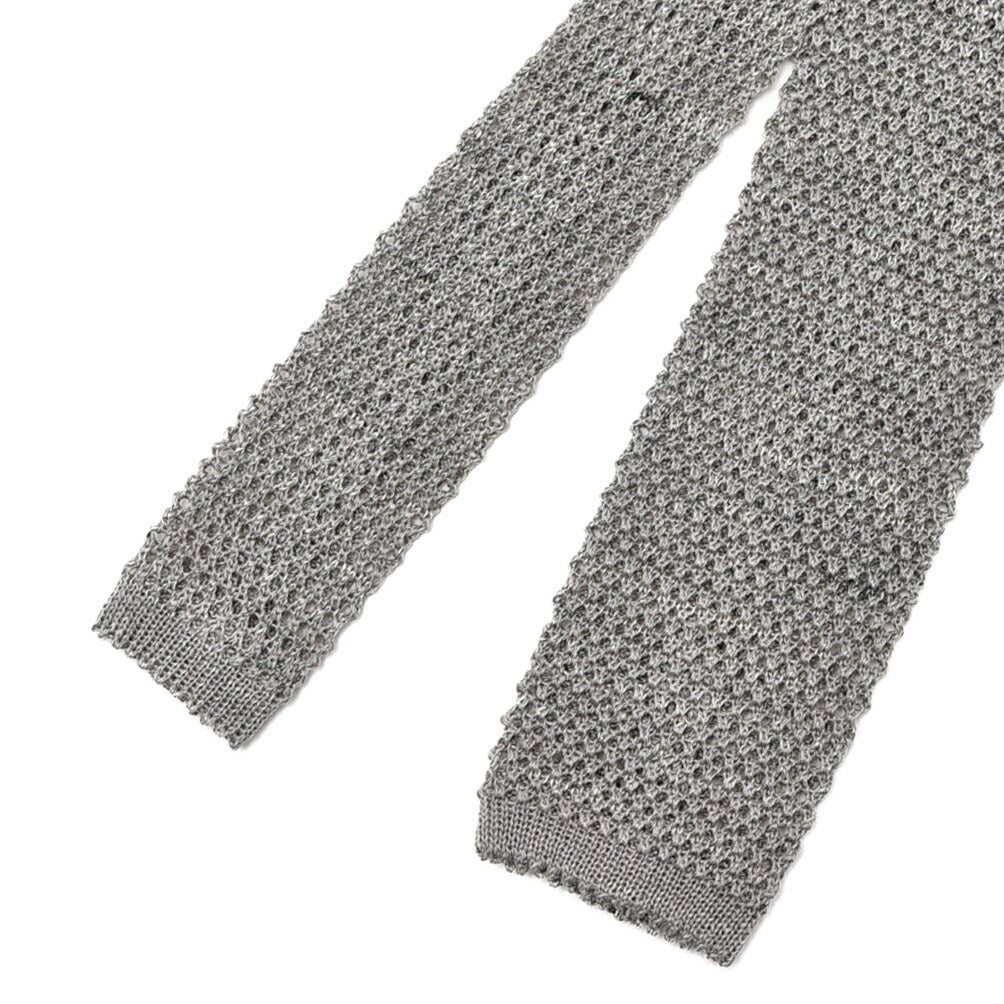 BARBA リネン混コットン ネクタイ ニットタイ / cucito a mano 手縫い仕立て｜428550｜GUARDAROBA MILANO OFFICIAL STORE