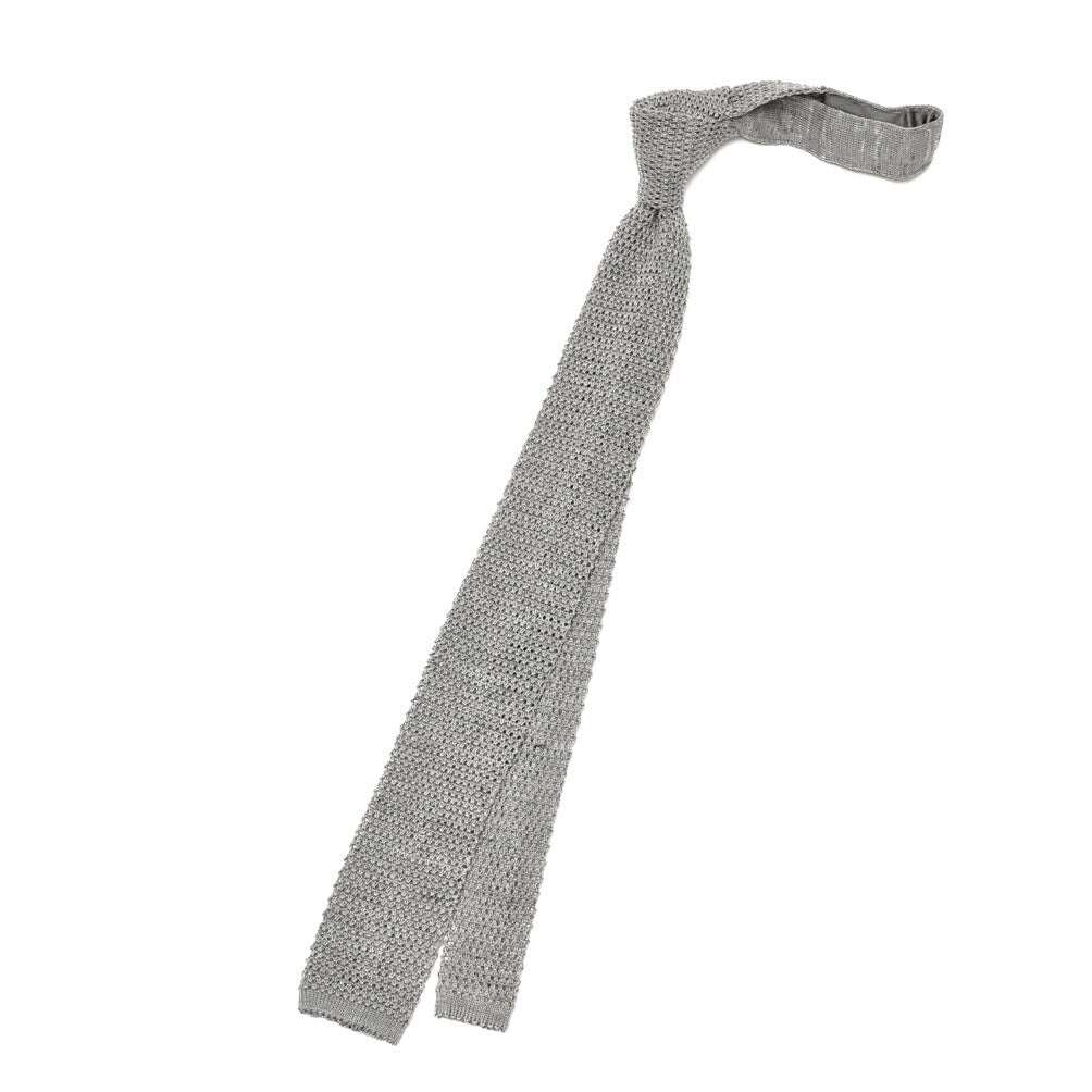 BARBA リネン混コットン ネクタイ ニットタイ / cucito a mano 手縫い仕立て｜428550｜GUARDAROBA MILANO OFFICIAL STORE