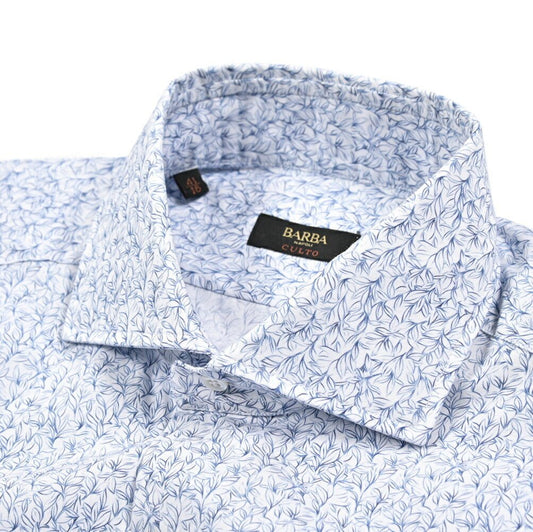BARBA CULTO コットン100% ホリゾンタルカラードレスシャツ｜435588｜GUARDAROBA MILANO OFFICIAL STORE