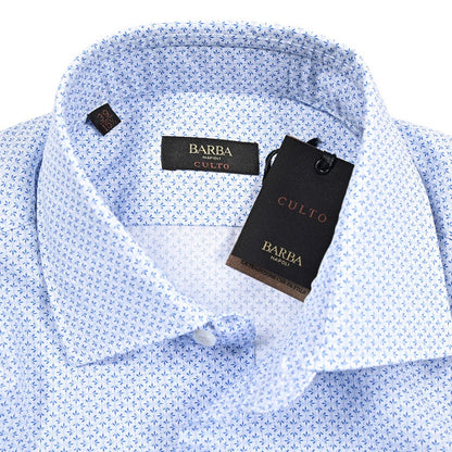 BARBA CULTO コットン100% ワイドカラードレスシャツ｜435592｜GUARDAROBA MILANO OFFICIAL STORE