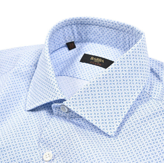 BARBA CULTO コットン100% ワイドカラードレスシャツ｜435592｜GUARDAROBA MILANO OFFICIAL STORE