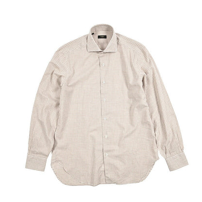 BARBA CULTO コットン100% ホリゾンタルカラーシャツ｜435705｜GUARDAROBA MILANO OFFICIAL STORE