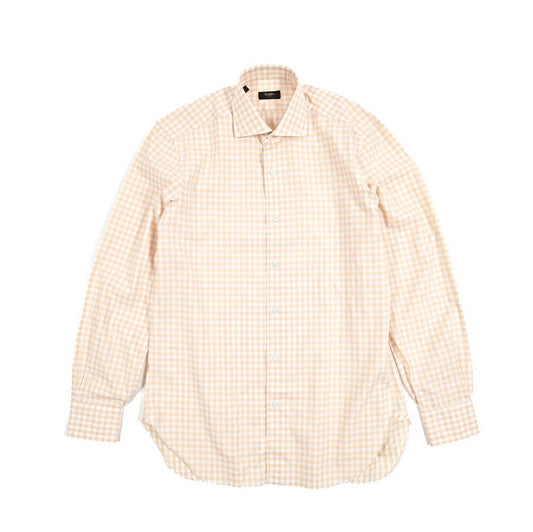 BARBA CULTO コットン100% ホリゾンタルカラーシャツ｜435706｜GUARDAROBA MILANO OFFICIAL STORE