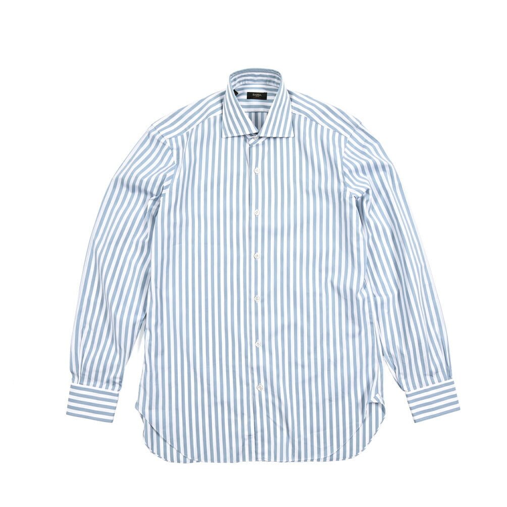 BARBA CULTO コットン100% ホリゾンタルカラーシャツ｜435711｜GUARDAROBA MILANO OFFICIAL STORE