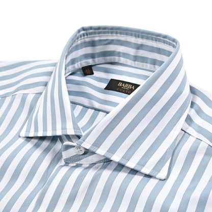 BARBA CULTO コットン100% ホリゾンタルカラーシャツ｜435711｜GUARDAROBA MILANO OFFICIAL STORE