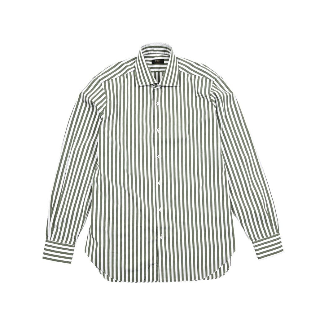 BARBA CULTO コットン100% ホリゾンタルカラーシャツ｜435713｜GUARDAROBA MILANO OFFICIAL STORE