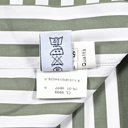 BARBA CULTO コットン100% ホリゾンタルカラーシャツ｜435713｜GUARDAROBA MILANO OFFICIAL STORE