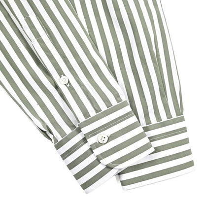 BARBA CULTO コットン100% ホリゾンタルカラーシャツ｜435713｜GUARDAROBA MILANO OFFICIAL STORE