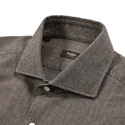 BARBA CULTO コットン100% ホリゾンタルカラーシャツ｜435717｜GUARDAROBA MILANO OFFICIAL STORE
