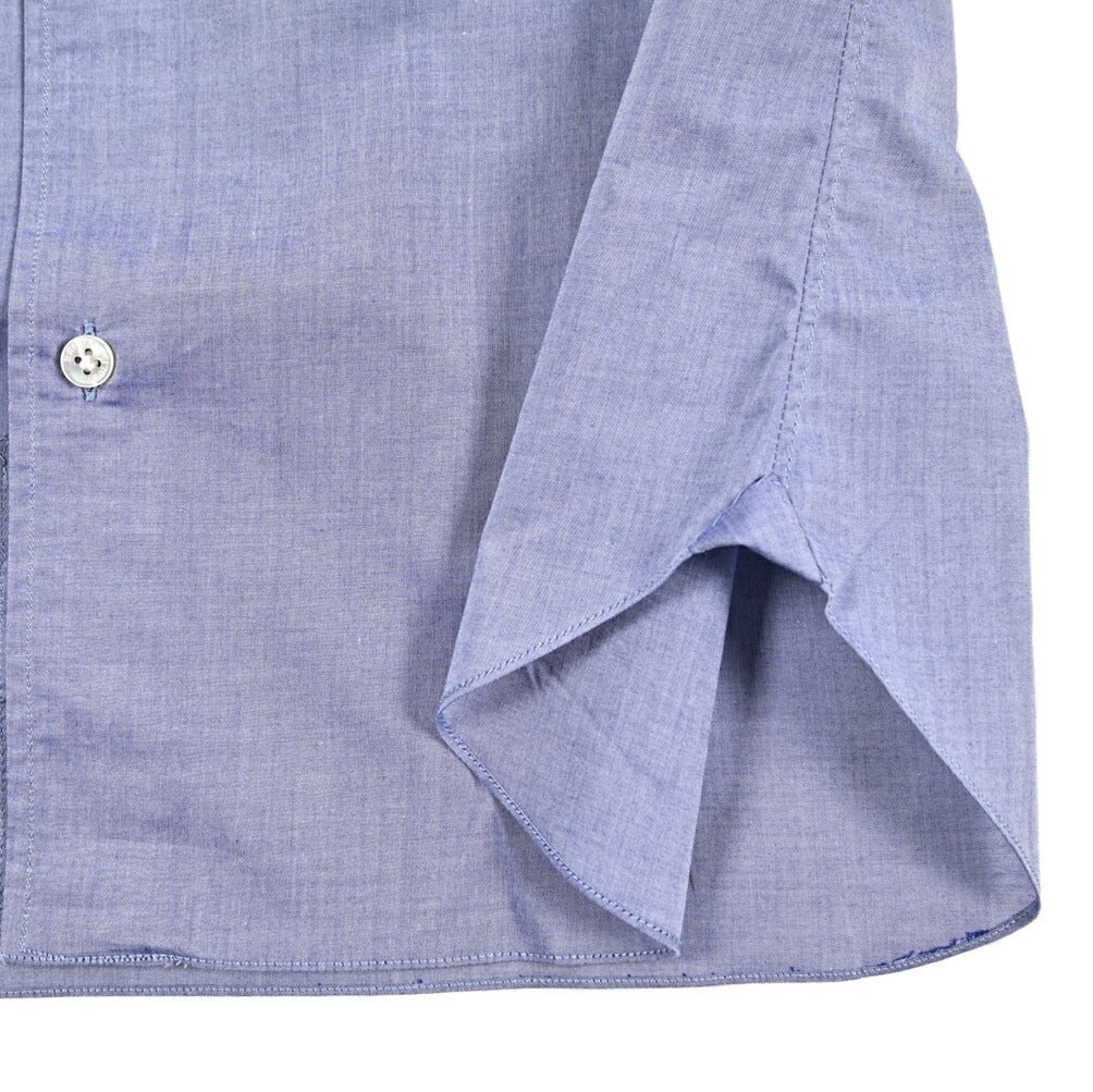 BARBA CULTO コットン100% スタンドカラースキッパーシャツ｜435724｜GUARDAROBA MILANO OFFICIAL STORE