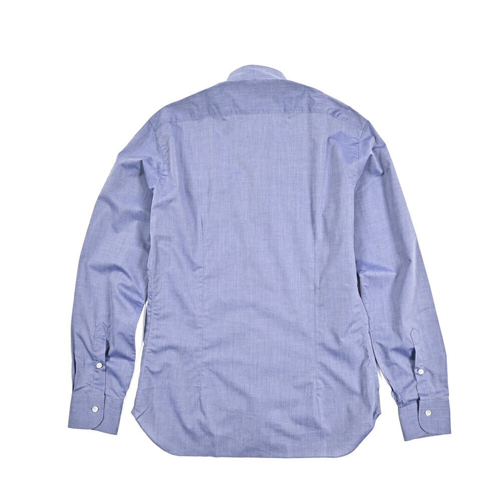 BARBA CULTO コットン100% スタンドカラースキッパーシャツ｜435724｜GUARDAROBA MILANO OFFICIAL STORE