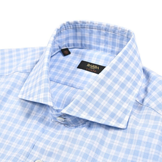 BARBA CULTO コットン100% ホリゾンタルカラーシャツ｜435728｜GUARDAROBA MILANO OFFICIAL STORE