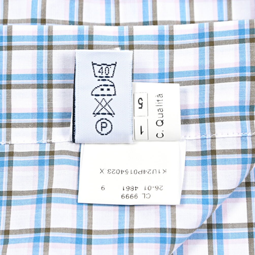 BARBA CULTO コットン100% ホリゾンタルカラーシャツ｜435733｜GUARDAROBA MILANO OFFICIAL STORE