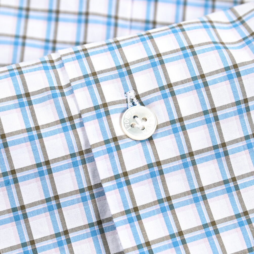 BARBA CULTO コットン100% ホリゾンタルカラーシャツ｜435733｜GUARDAROBA MILANO OFFICIAL STORE