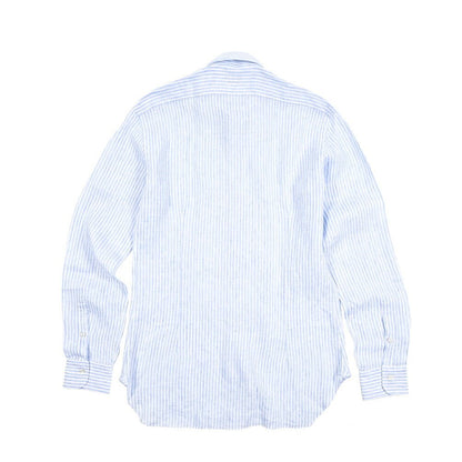 BARBA CULTO リネン100% ホリゾンタルカラーシャツ｜435734｜GUARDAROBA MILANO OFFICIAL STORE