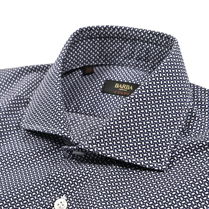 BARBA CULTO コットン100% ホリゾンタルカラーシャツ｜435739｜GUARDAROBA MILANO OFFICIAL STORE
