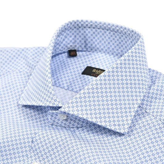 BARBA CULTO コットン100% ホリゾンタルカラーシャツ｜435740｜GUARDAROBA MILANO OFFICIAL STORE