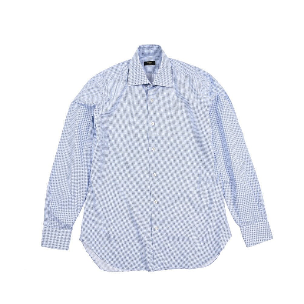 BARBA CULTO コットン100% ホリゾンタルカラードレスシャツ｜435742｜GUARDAROBA MILANO OFFICIAL STORE