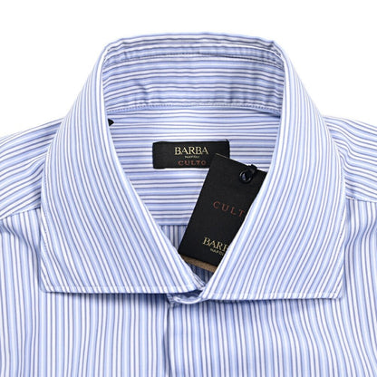 BARBA CULTO コットン100% ホリゾンタルカラーシャツ｜435745｜GUARDAROBA MILANO OFFICIAL STORE