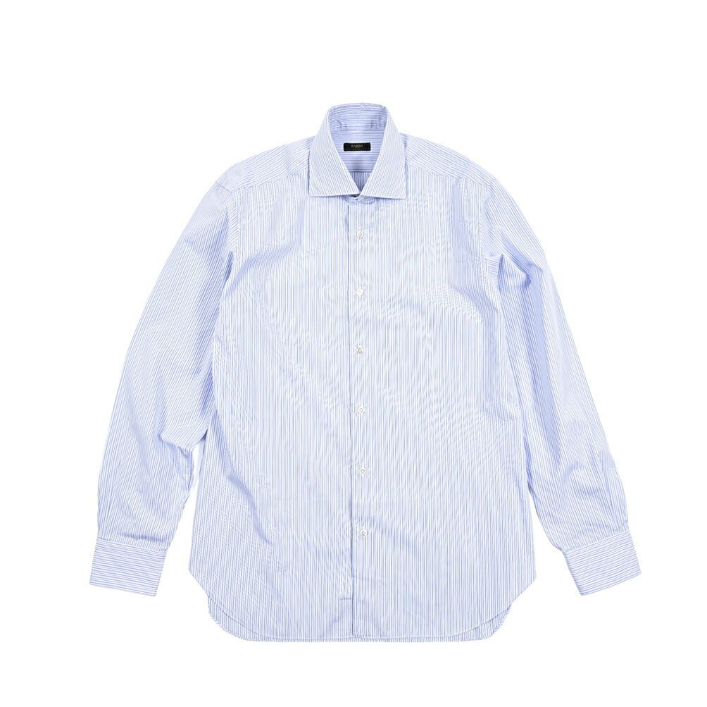 BARBA CULTO コットン100% ホリゾンタルカラーシャツ｜435745｜GUARDAROBA MILANO OFFICIAL STORE