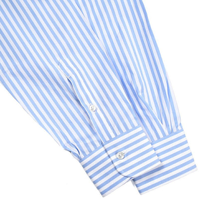 BARBA CULTO コットン100% ホリゾンタルカラーシャツ｜435748｜GUARDAROBA MILANO OFFICIAL STORE