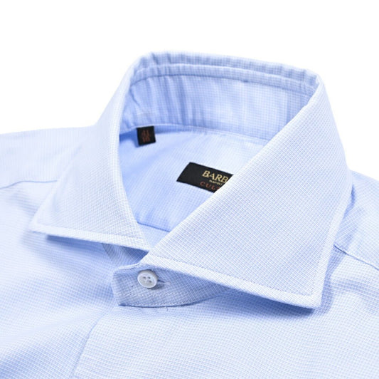 BARBA CULTO コットン100% ホリゾンタルカラードレスシャツ｜435751｜GUARDAROBA MILANO OFFICIAL STORE