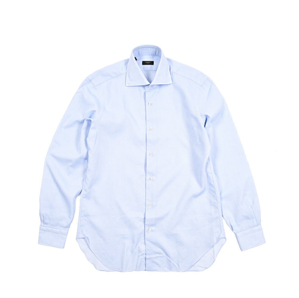 BARBA CULTO コットン100% ホリゾンタルカラーシャツ｜435752｜GUARDAROBA MILANO OFFICIAL STORE