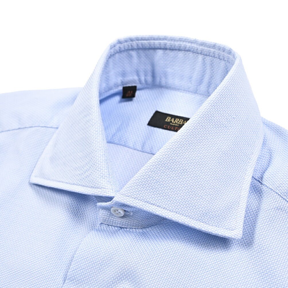 BARBA CULTO コットン100% ホリゾンタルカラーシャツ｜435752｜GUARDAROBA MILANO OFFICIAL STORE