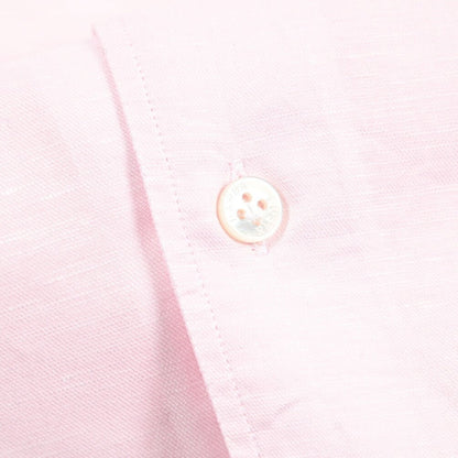 BARBA CULTO リネン混コットン ボタンダウンシャツ｜435703｜GUARDAROBA MILANO OFFICIAL STORE