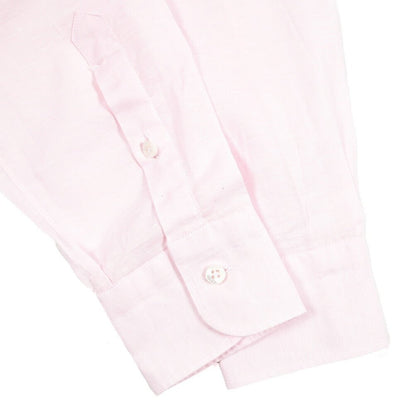 BARBA CULTO リネン混コットン ボタンダウンシャツ｜435703｜GUARDAROBA MILANO OFFICIAL STORE
