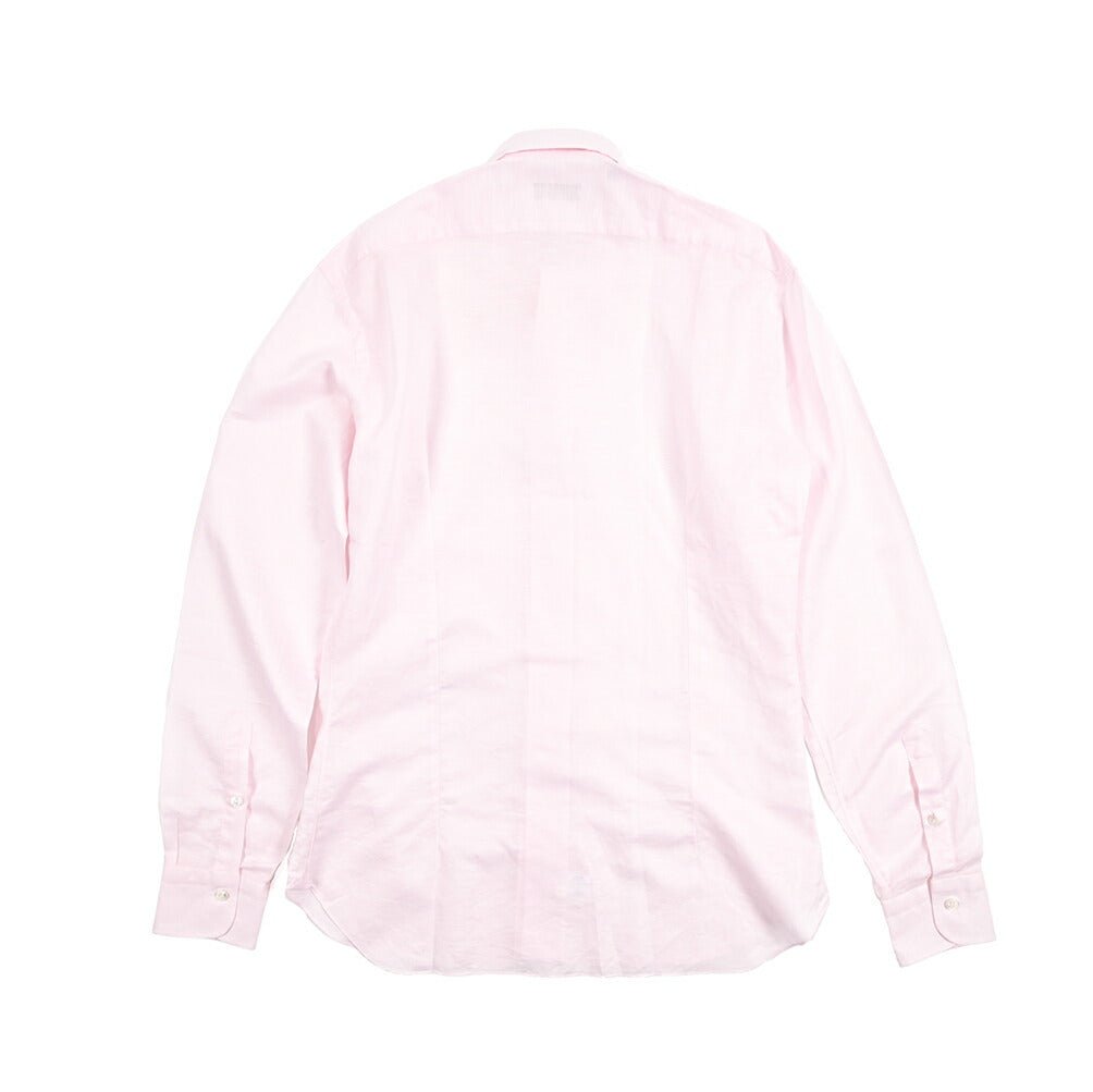 BARBA CULTO リネン混コットン ボタンダウンシャツ｜435703｜GUARDAROBA MILANO OFFICIAL STORE