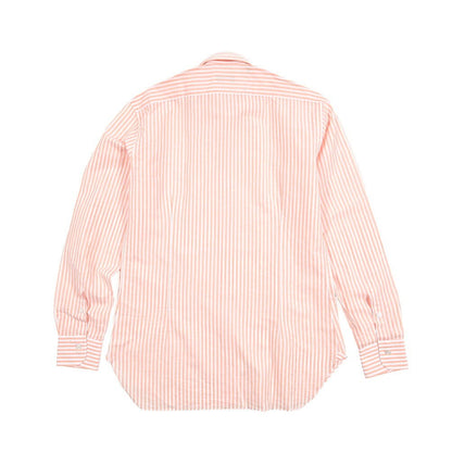 BARBA CULTO リネン混コットン ホリゾンタルカラーシャツ｜435708｜GUARDAROBA MILANO OFFICIAL STORE