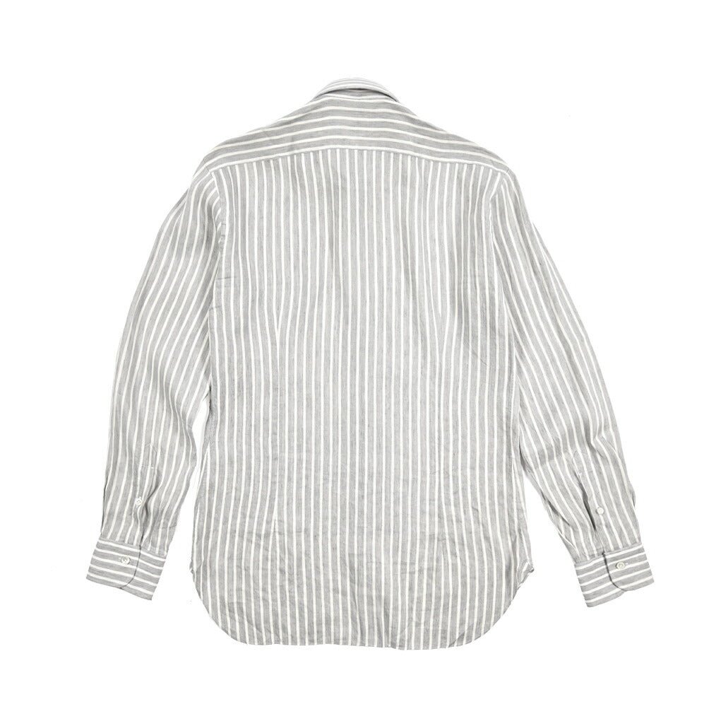 BARBA CULTO リヨセル混コットン ホリゾンタルカラーシャツ｜435709｜GUARDAROBA MILANO OFFICIAL STORE