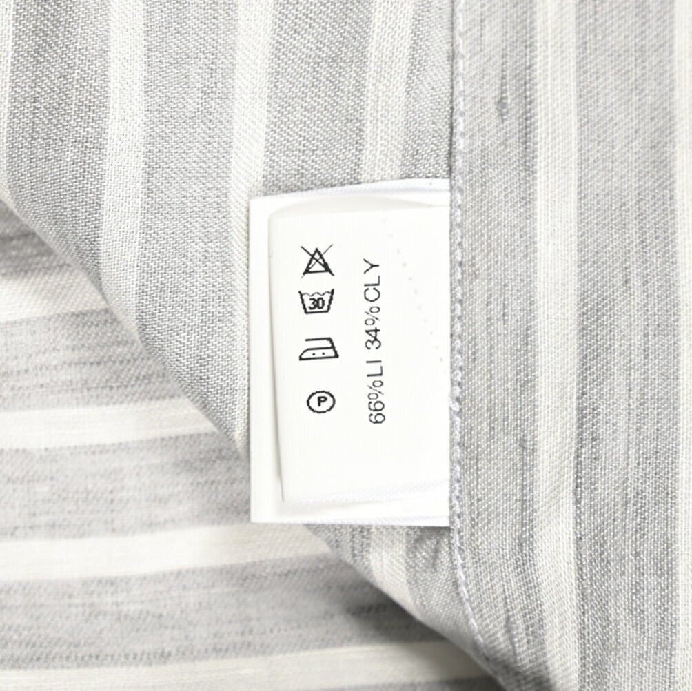 BARBA CULTO リヨセル混コットン ホリゾンタルカラーシャツ｜435709｜GUARDAROBA MILANO OFFICIAL STORE