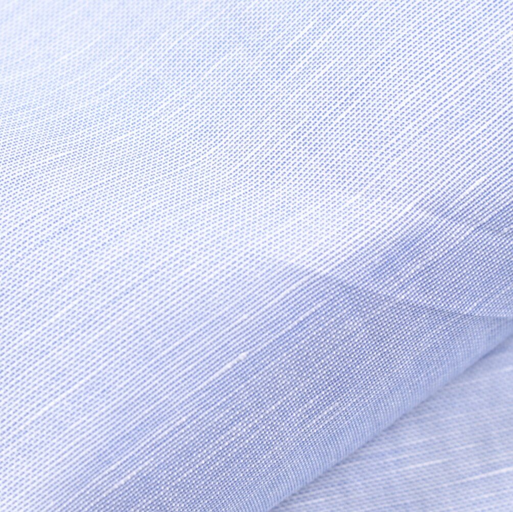 BARBA CULTO リネン混コットン スキッパーカラーシャツ 開襟シャツ｜435723｜GUARDAROBA MILANO OFFICIAL STORE