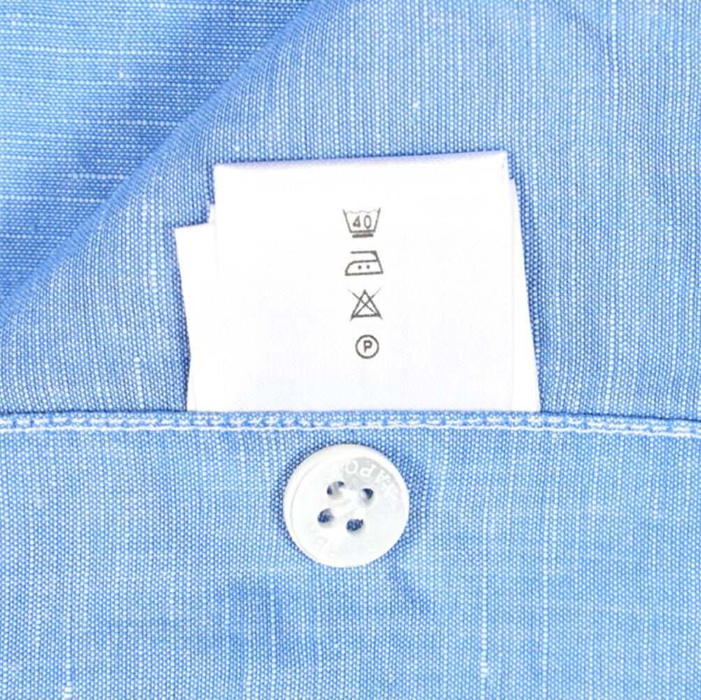 BARBA CULTO コットン混リネン ボタンダウンシャツ｜435727｜GUARDAROBA MILANO OFFICIAL STORE