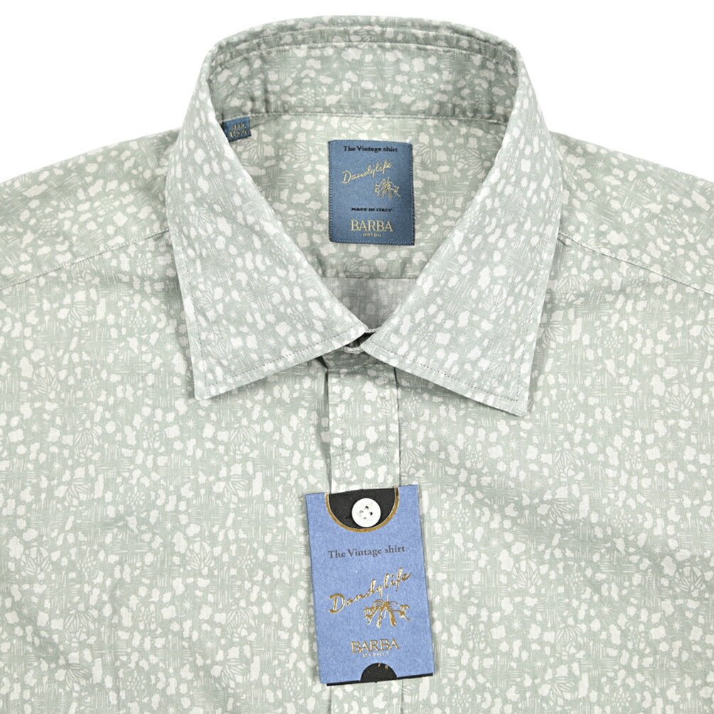 BARBA DANDYLIFE コットン100% ワイドカラードレスシャツ｜435587｜GUARDAROBA MILANO OFFICIAL STORE