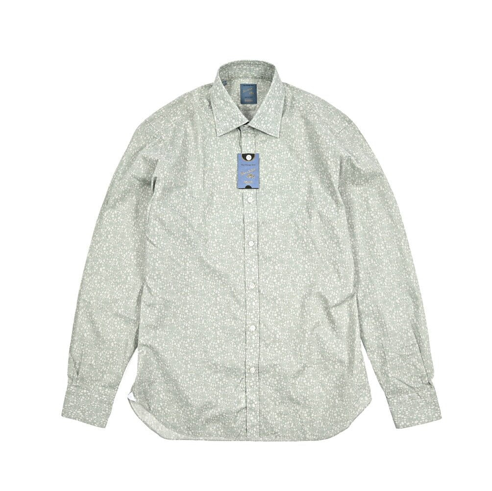 BARBA DANDYLIFE コットン100% ワイドカラードレスシャツ｜435587｜GUARDAROBA MILANO OFFICIAL STORE